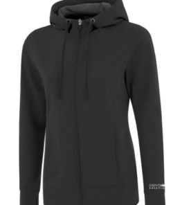 Ladie's Fleece Full Zip Hooded Sweatshirt